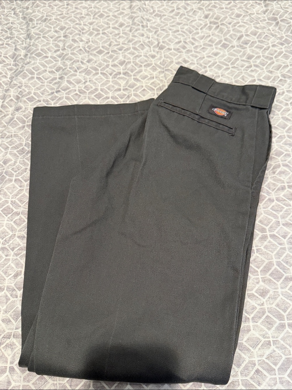 Dickies Black Straight-Leg Work Pants 28x30